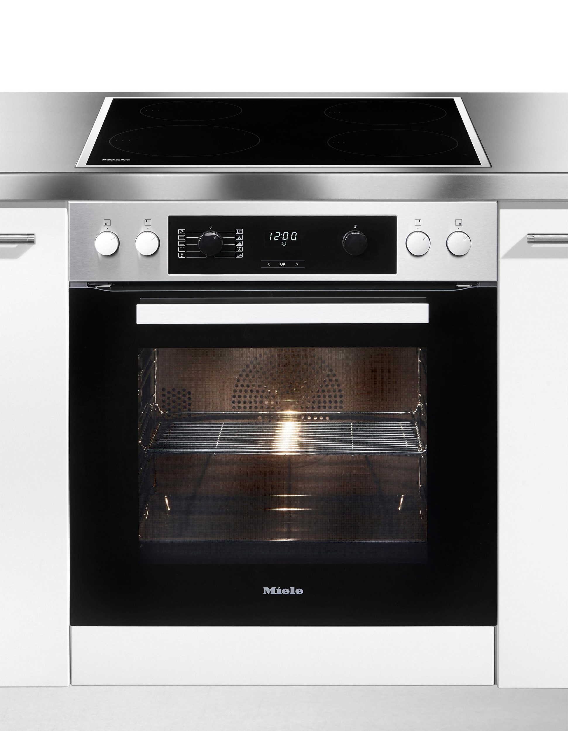 Miele Induktions Herd-Set H2265I-1 clst + KM 7001 FR