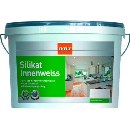 OBI Silikat Innenweiss matt 5 l