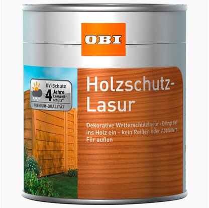 OBI Holzschutz-Lasur Transparent 750 ml