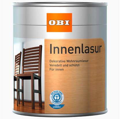 OBI Innenlasur Naturweiß 750 ml