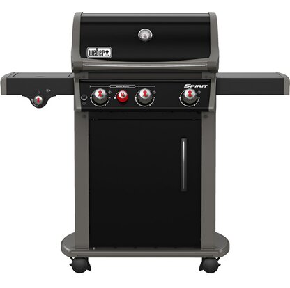 Weber Gasgrill Spirit E-330 Original 3 Brenner und Seitenbrenner Schwarz