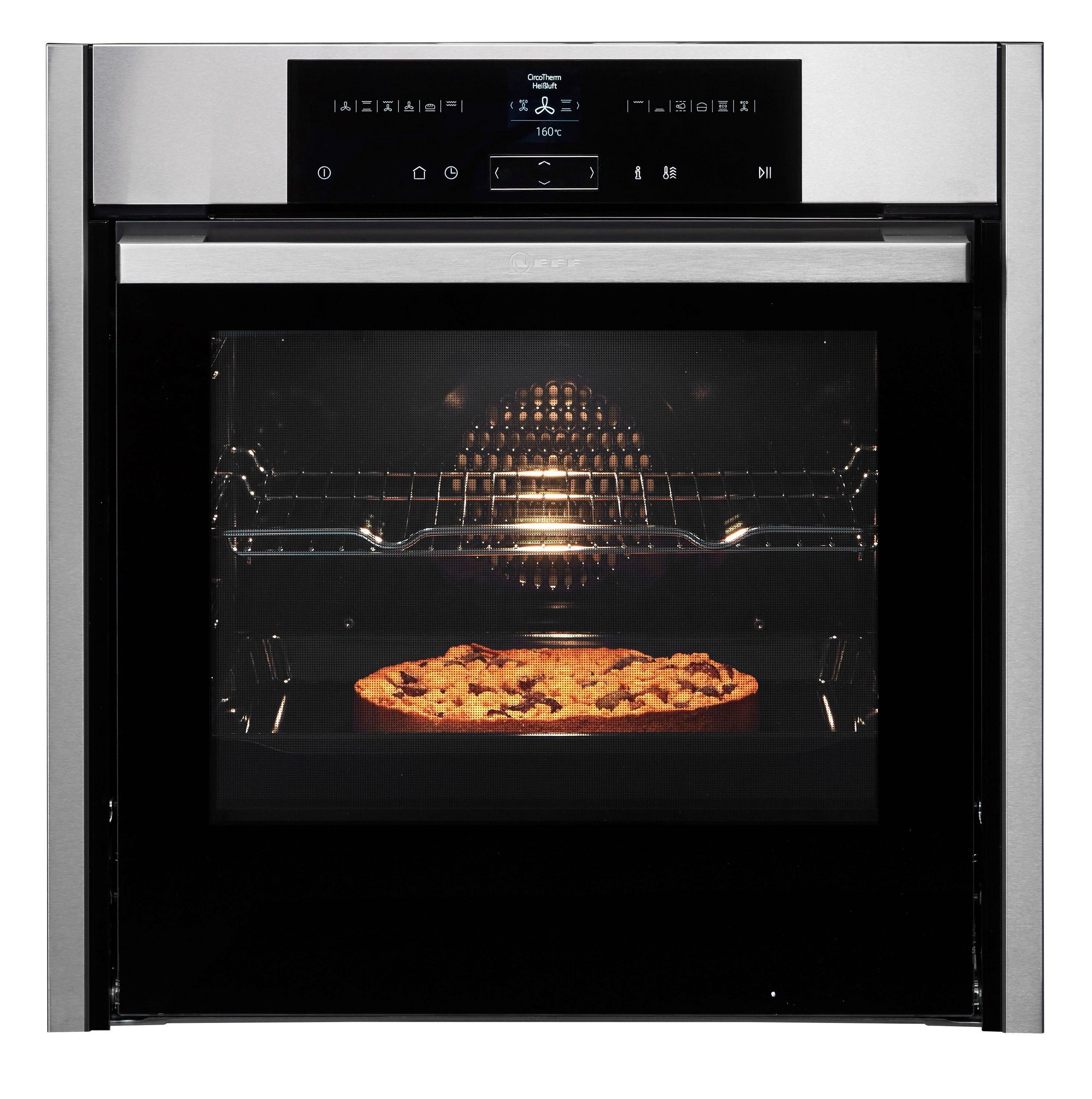 NEFF Backofen-Set N 70 + N 70 XB46TWIST, mit Teleskopauszug nachrüstbar, easyClean