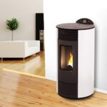 Pelletofen MODERNA SMART 8,7 kW rund weiß